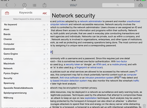 Wiki² – Wikipedia for iPad: Review