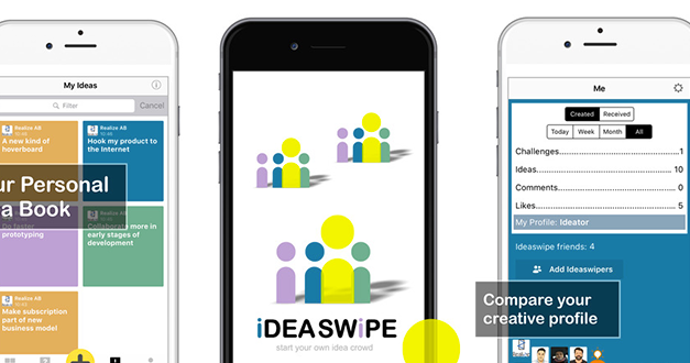 IdeaSwipe- Share ideas with ease