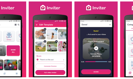Inviter App helps in designing splendid and striking Video Invitations for many big bash events