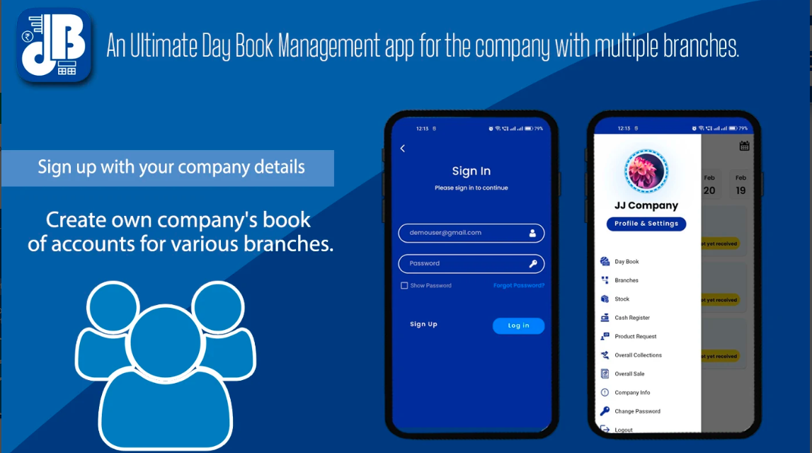 Get the insights you need to run a successful business with Day Book Management App!