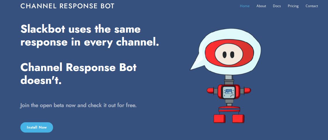 Channel Response Bot