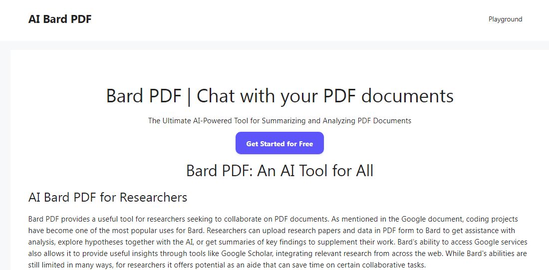 Bard PDF