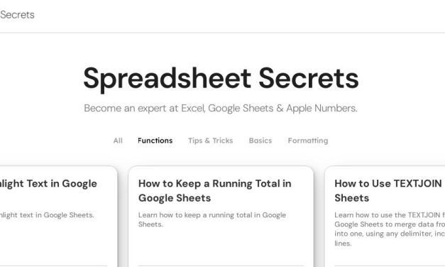 Spreadsheet Secrets