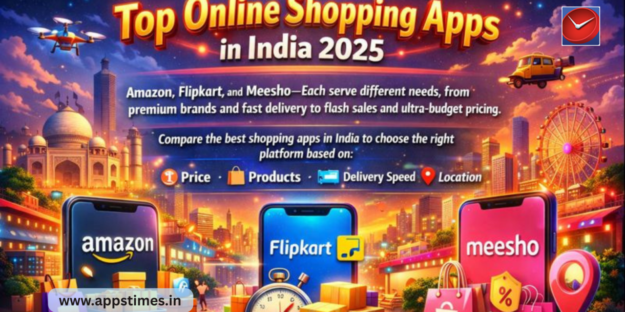 Best Online Shopping Apps in India 2025: Amazon vs Flipkart vs Meesho Complete Guide