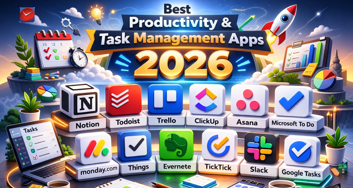 Best Productivity & Task Management Apps 2026