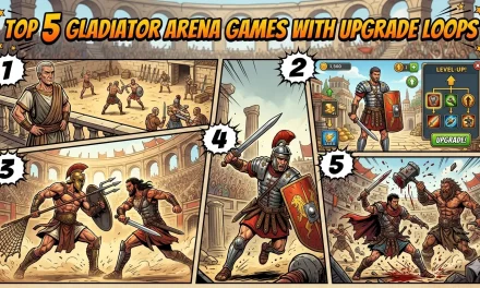 Top 5 Gladiator Arena Games with Upgrade Loops