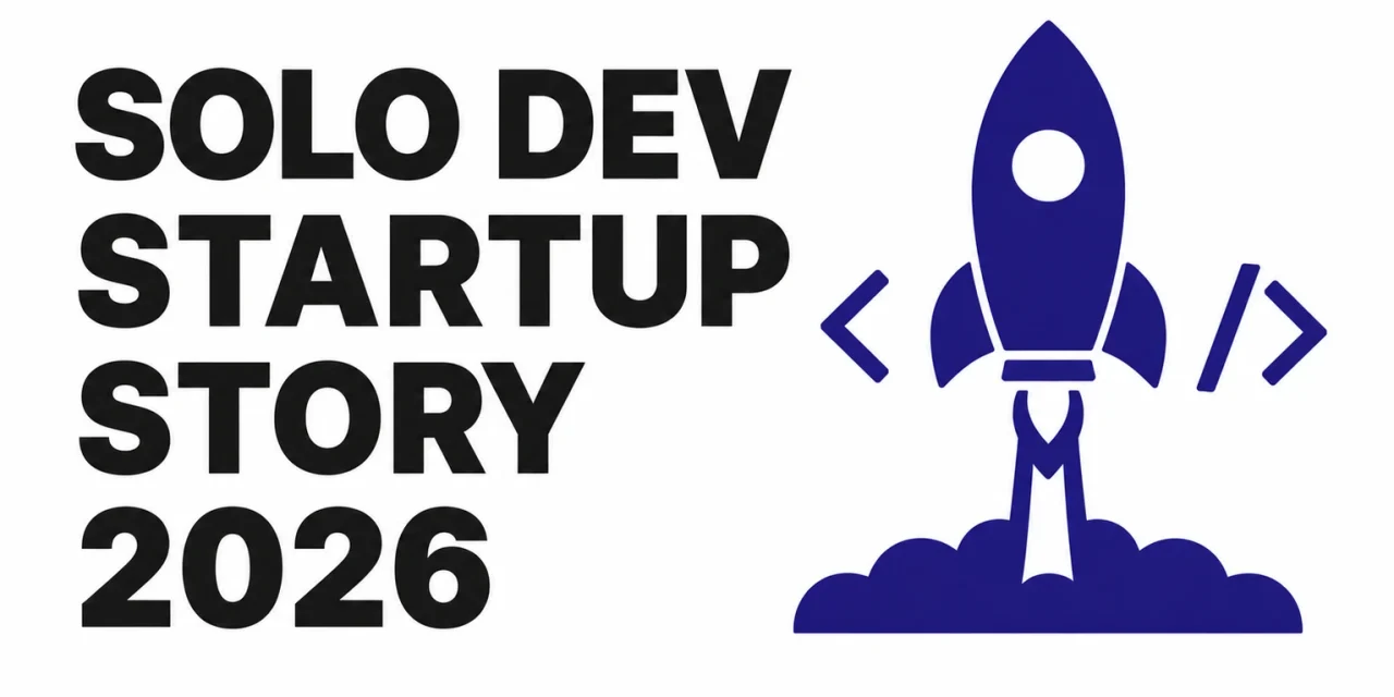 Startup Story: Solo Dev Builds $1M App in 2026