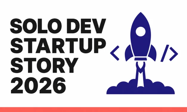 Startup Story: Solo Dev Builds $1M App in 2026