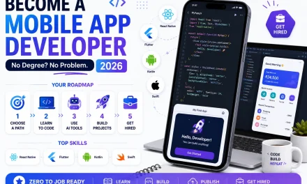 Become a Mobile App Developer in 2026 with No Degree