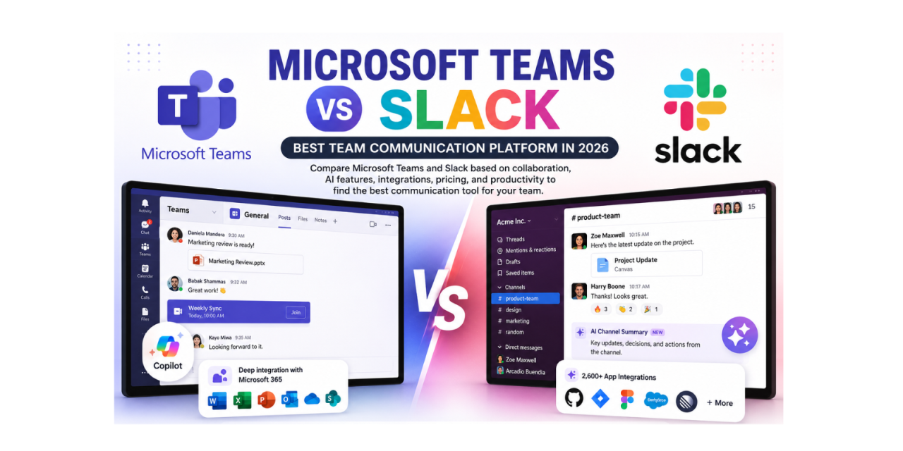 Slack vs Microsoft Teams 2026: Which Wins for Business?