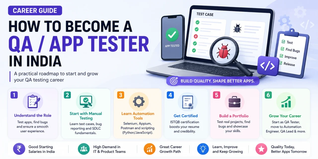 Career Guide: How to Become a QA/App Tester in India