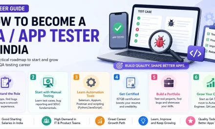 Career Guide: How to Become a QA/App Tester in India