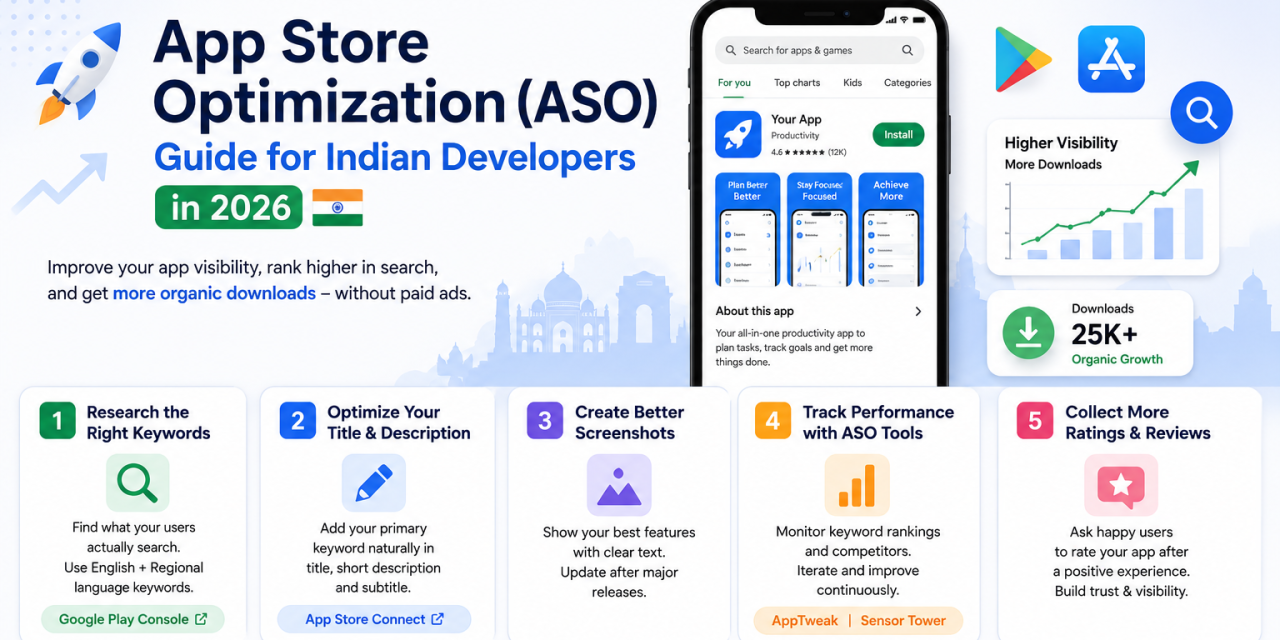 App Store Optimization (ASO) Guide for Indian Developers in 2026