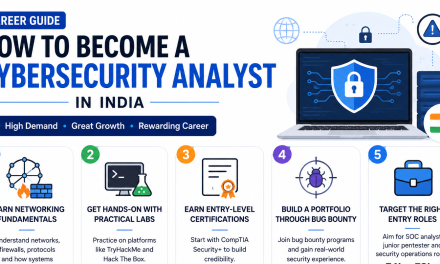 Career Guide: How to Become a Cybersecurity Analyst in India