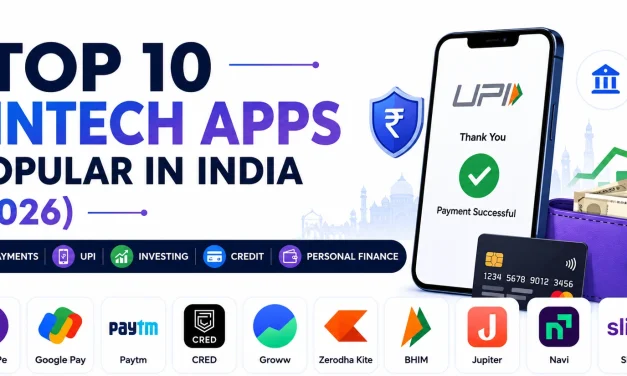 Top 10 Fintech Apps Popular Among Indian Users in 2026