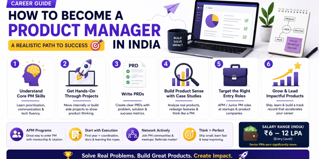 Career Guide: How to Become a Product Manager in India
