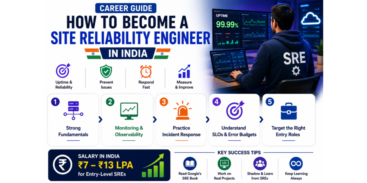 Career Guide: How to Become a Site Reliability Engineer in India