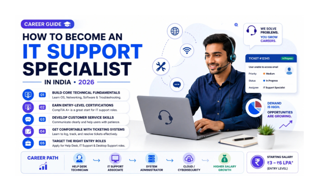 Career Guide: How to Become an IT Support Specialist in India