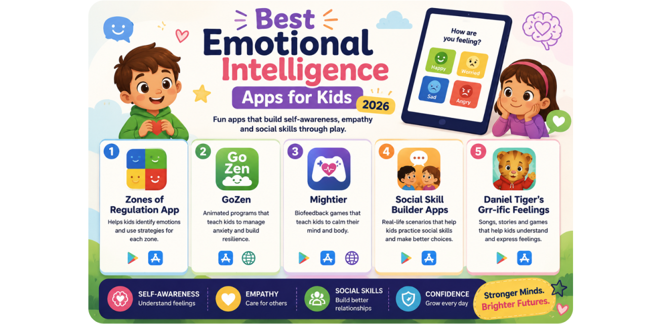 Best Emotional Intelligence and Social Skills Apps for Kids