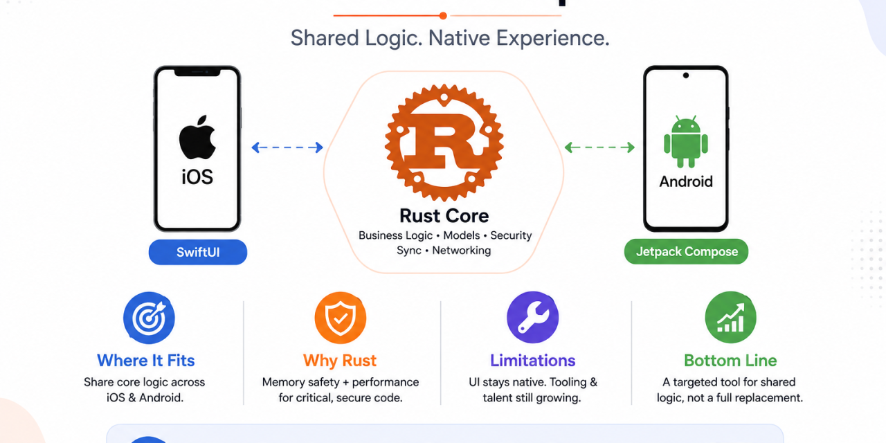 Rust in Mobile Development 2026: Is It Ready to Replace Kotlin and Swift for Core Logic?