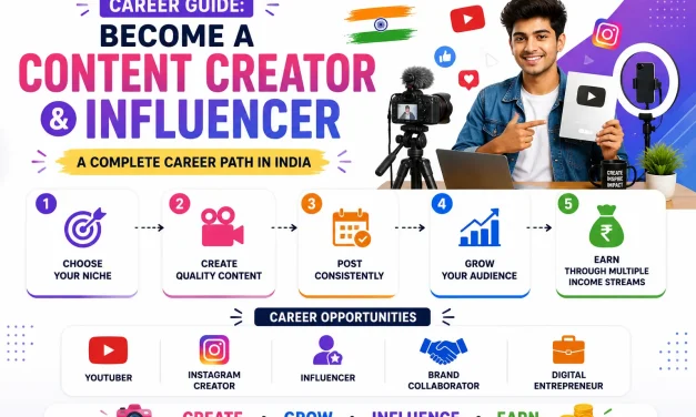 Career Guide: How to Become a Content Creator and Influencer in India