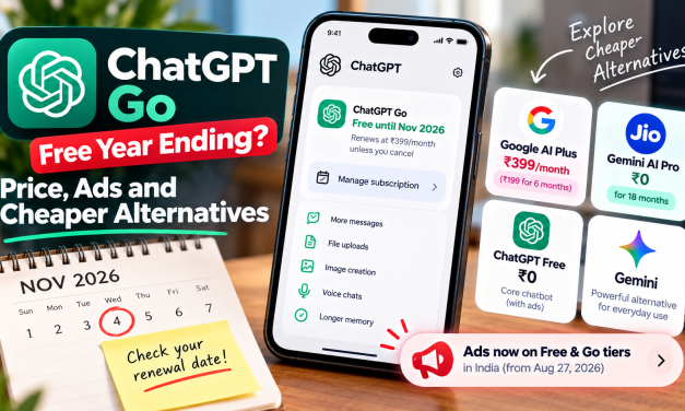 ChatGPT Go Free Year Ending? Price, Ads and Cheaper Alternatives